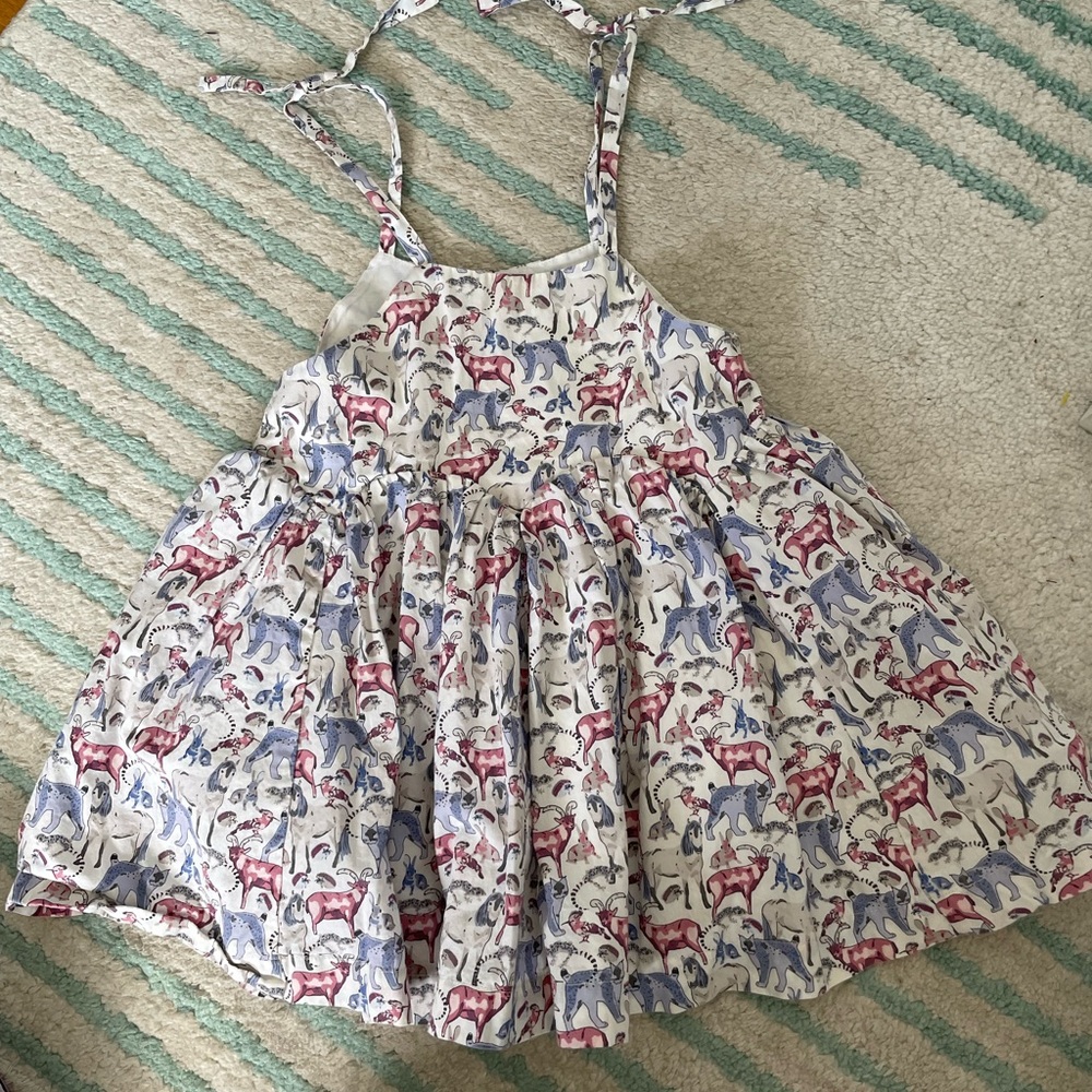 EUC Tea Collection dress (looks better in person)